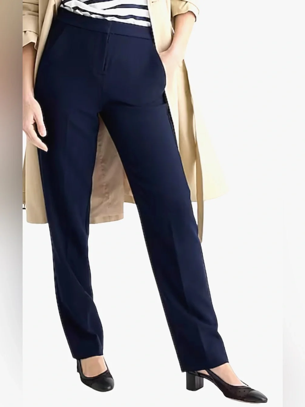 J Crew Kate Straight-leg Pant In Four-season Stretch
